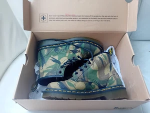 Dr Martens Cerren Botas Militares Mujer Lona Military Camuflaje UK 3 EU36 US 5 - Imagen 1 de 12