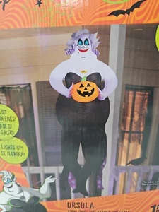 Halloween inflable Disney Úrsula Sirenita 2023 colgante de 6 pies - Imagen 1 de 5