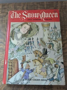 Vintage Deluxe Golden Book The Snow Queen & Other Tales 1961 1st Edition, Rare! - Picture 1 of 14