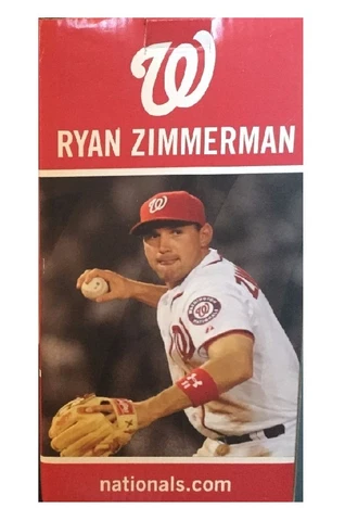 2012 Washington Nationals RYAN ZIMMERMAN Bobblehead SGA ROOKIE BOBBLE HEAD NIB Cover