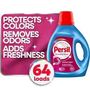Persil Intense Fresh Everyday Clean Liquid Laundry Detergent 100floz 64 Loads - Picture 1 of 5