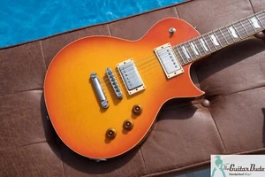 Edwards by ESP E-MA-100SD 2010 (Eclipse) - Honeyburst vintage - hecho en Japón - - Imagen 1 de 5