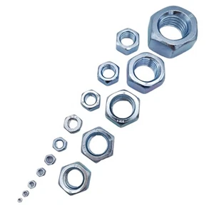 DIN 934 Sechskantmuttern Kl. 8 verzinkt Muttern M2 M3 M4 M5 M6 M8 - M30 - Bild 1 von 25