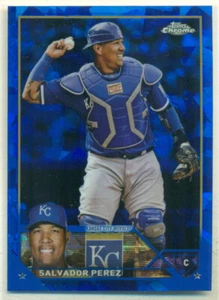 2023 Topps Chrome Sapphire Edition #102 SALVADOR PEREZ Kansas City Royals - Picture 1 of 2