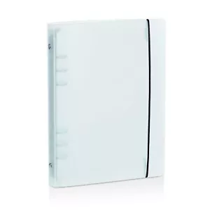 A5 6 Ring Binder Cover with Snap Button Closure Loose Leaf Folders Notebook S... - Picture 1 of 8