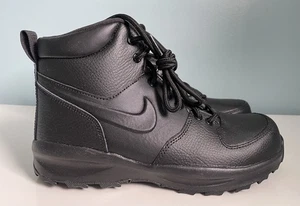 Nike Manoa Unisex Leder Sneaker BQ5373-001 Schwarz Boots Größe UK 5,5 - Bild 1 von 12