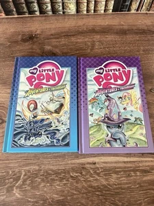 My Little Pony Adventures In Friendship Book Lot Of 2. Hardcover Free Shipping - Picture 1 of 3