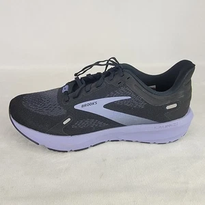 Brooks Launch 9 NUR LINKER SCHUH Damen-Laufschuhe schwarz lavendel Größe 8 - Bild 1 von 5