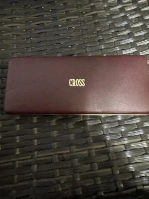 Caneta lápis Cross Since 1846 folheada a ouro 14 quilates feita nos EUA nova na caixa - Imagem 1 de 4