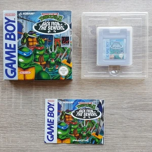 Turtles 2 Back from the Sewers in OVP Anleitung Nintendo Gameboy Classic - Bild 1 von 12