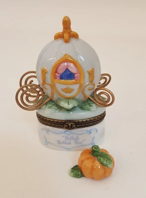 Disney Золушка PHB тыква тренер безделушка коробка Bibbidi Bobbidi Boo - Изображение 1 из 4