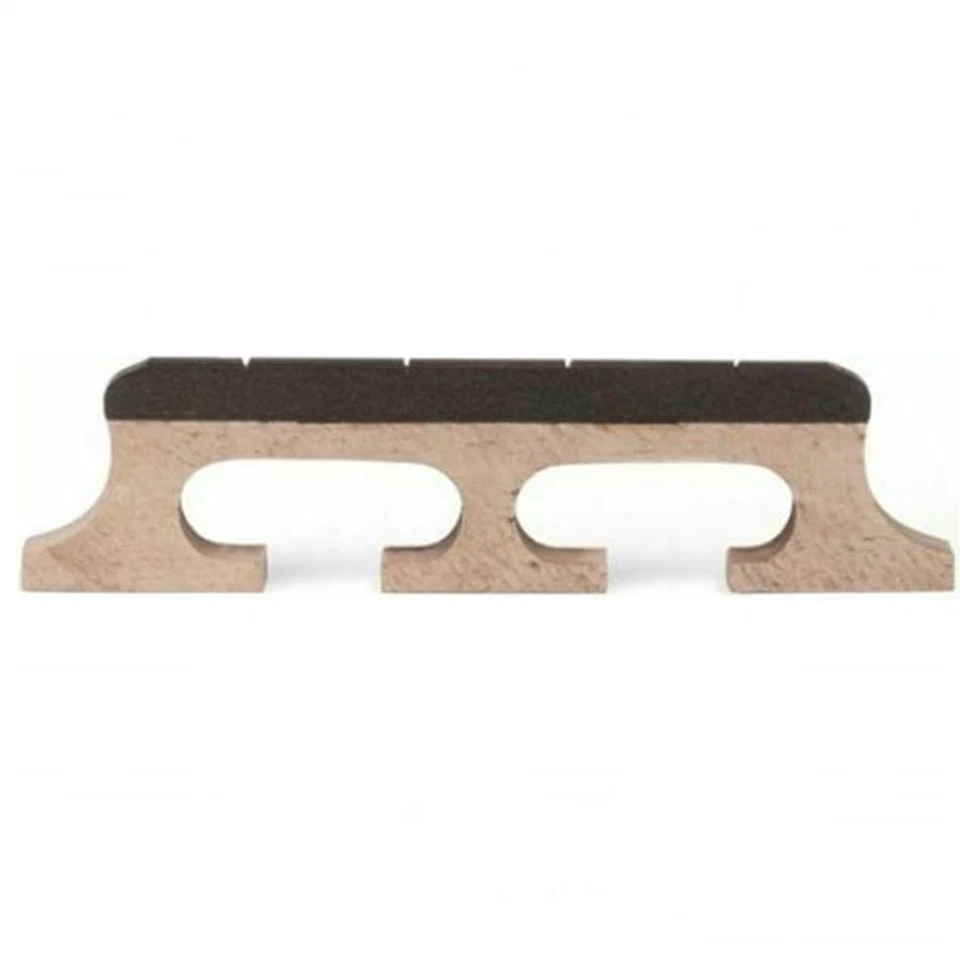 4-String Banjo Bridge Maple with Notched Ebony Top - Height 5/8" - Image 1 of 1