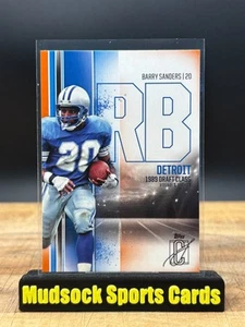 BARRY SANDERS - 2024 Topps Signature Class - Blue & Orange - Detroit Lions - Picture 1 of 2