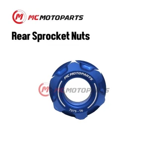 Fits Suzuki RG 125 500 SV 650 1000 Rear Wheel Sprocket Nuts M10 x 1.25 Thread - Picture 1 of 7