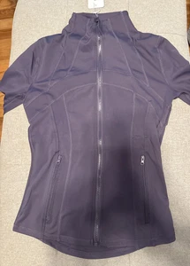 Gacaky Women's Athletic Jacket Lightweight Full Zip Up Yoga XS purple - Picture 1 of 8