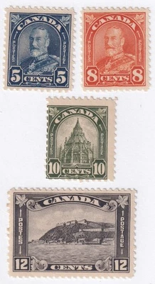 MATT'S STAMPS CANADA SCOTT #170, #172-174 ISSUES OF 1930-31, MH CV$58 - Image 1 of 3