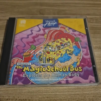 1994 Microsoft Home Scholastic's The Magic School Bus Explores HUMAN BODY. Cd1 - Image 1 of 4