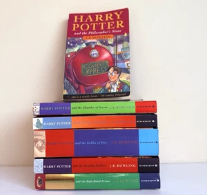 Harry Potter x 6 Books in Original Covers by J K Rowling - Bild 1 von 11