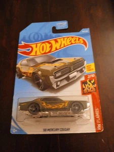 Hot Wheels ‘68 Mercury Cougar  HW Flames ￼164/250 “NEW”  - Picture 1 of 2