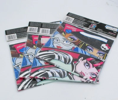 Bolsas de botín Monster High Halloween cumpleaños 4 paquetes 8 cada 32 diseño vibrante total Foto 1 de 3