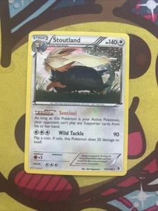 Pokemon Stoutland 122/149 - BW Boundaries Crossed - Holo Rare - Excellent - Picture 1 of 2