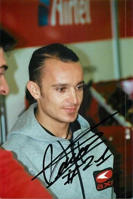 Arnaud Vincent - Autogrammkarte Motorradrennfahrer - Signierte Fotografie - Bild 1 von 2