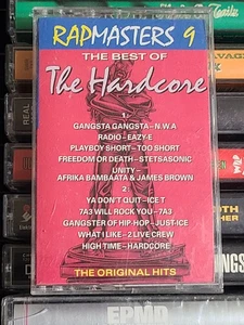 Rapmasters 9: Best Of The Hardcore Cassette N.W.A. 2 Live Crew Too Short Ice T - Picture 1 of 4