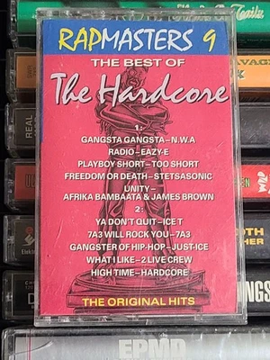 Rapmasters 9: Best Of The Hardcore Cassette N.W.A. 2 Live Crew Too Short Ice T - Image 1 of 4