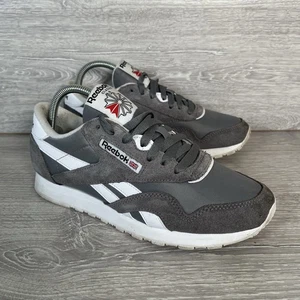 Reebok Trainers Men’s Grey UK Size 6.5 Classic Suede 1Y3501 - Picture 1 of 8
