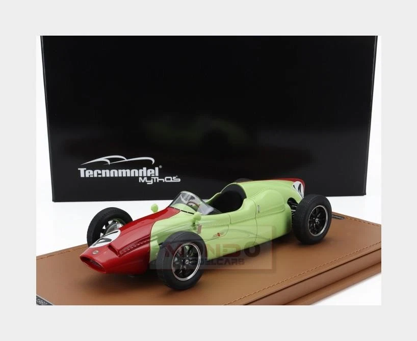 1:18 TECNOMODEL Cooper F1 T51 #14 British Gp 1960 Gendebien TM18-298E Model - Image 1 of 2