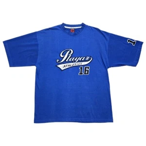 Vintage 90s Playerz 69 T Shirt Hip Hop Big Tee Era Shirt Men's XL Baggy Korea - Picture 1 of 13