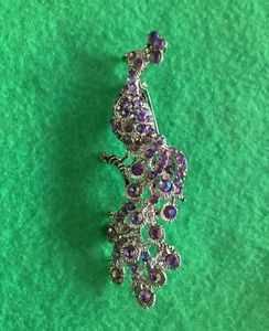 Pfau Damen Brosche Anstecknadel. #196. - Bild 1 von 5