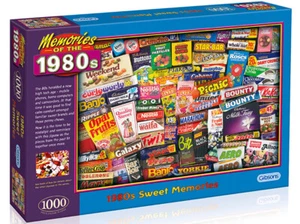 Gibsons 1980s Sweet Memories Jigsaw Puzzle 1000 Pieces (GIB070309) - Picture 1 of 1