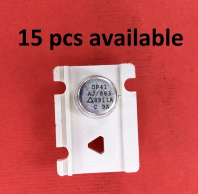 Amplificador Operacional OP41AJ/883 PMI JFET TO-99 MIL STD 883 NOS OP41 OP41J IC Foto 1 de 4