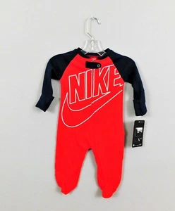Nike Baby One Piece, Size 3M Months, Red, Blue, White, New - Picture 1 of 4