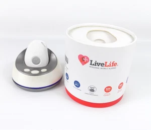 Live Life Personal Mobile Alarm in White with Fall Detection Hardly Used in VGC - Picture 1 of 9