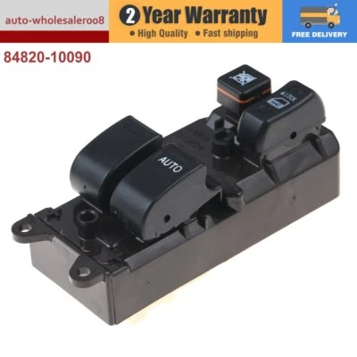 Interruptor de ventana principal de energía eléctrica para Toyota Hilux Hiace Land Cruiser 96-08 Foto 1 de 4