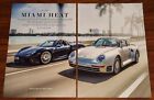 PORSCHE 918 SPYDER and 959 MAGAZINE ARTICLE CAR AND DRIVER 60th ANNIVERSARY ISSU