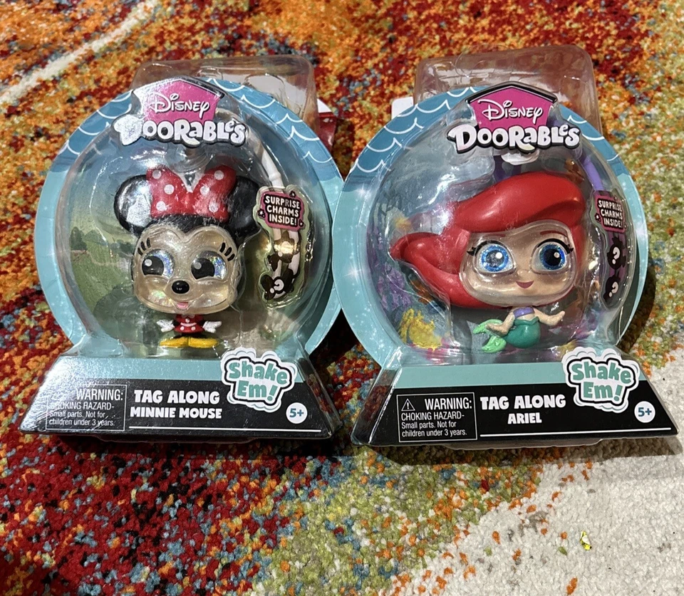 Disney Doorables Tag Along Ariel Clip With Surprise Charms Inside 2021