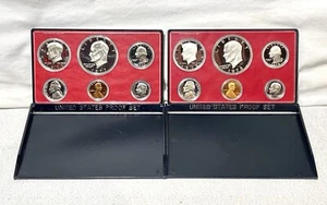 United States U.S. Proof Set Lot of 2 Sets: 1977 And 1978 San Francisco Mint “S” - Picture 1 of 7