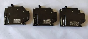 Three Challenger 15 Amp single pole breakers Type A E16246 Issue NO LP-6942 - Picture 1 of 5
