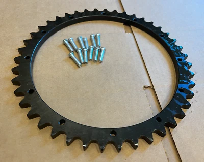 Piñón de rueda trasera Indian Chief 74161 con remaches 43 dientes 1934-1953 #573 Foto 1 de 4