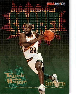 1995 Hoops #386 Gary Payton Awesome! - Image 1 of 2