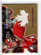 2006 ITG Going For Gold Women's National Team Jerseys #GUJ01 Charline Labonte