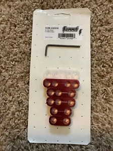 Summit Racing Spark Plug Wire Separators Red Aluminum Clamp In 2 3 4 Wires - Picture 1 of 5
