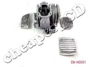 Engine Cylinder Head Assembly 90cc 110cc 125cc 4 Stroke ATV Quad 4 Wheeler - Picture 1 of 7