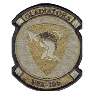 VFA-106 GLADIATORS OD GREEN/ BLACK COMMAND PATCH - Picture 1 of 1