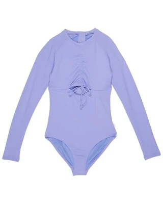 Seafolly Kids Mini Me Portofino Manga Larga Una Pieza L32138 Niñas Talla 10 Foto 1 de 2