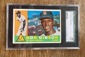 1960 TOPPS  BOB GIBSON #73 SGC EX 4