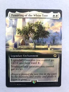 Mtg Carte Magic Lord of the Rings Flowering of the White Tree Surge FOIL NM - Picture 1 of 1